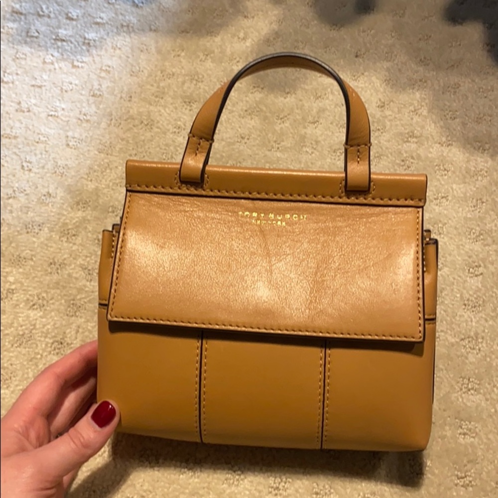 Tory Burch T-Block Satchel (Mini)